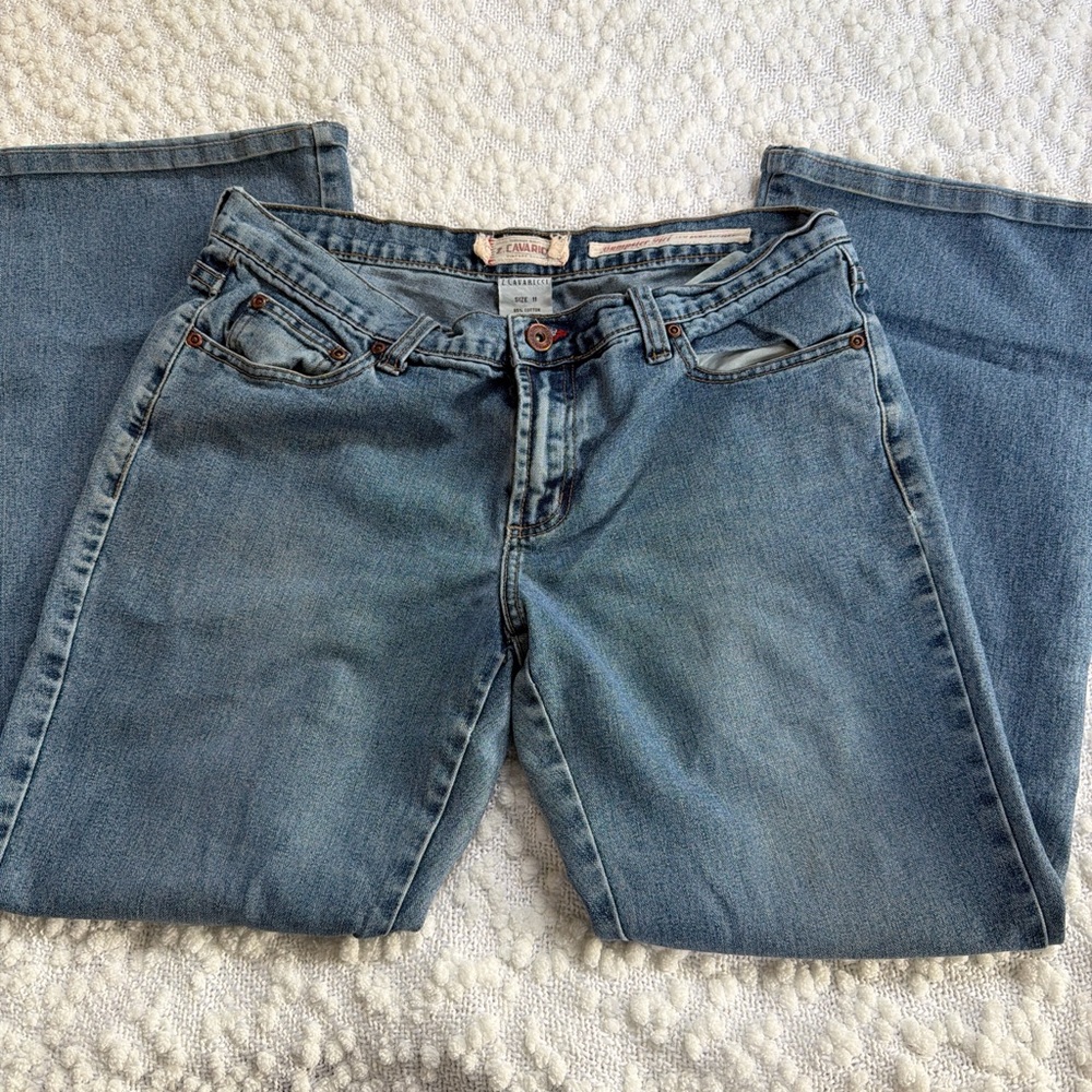 Z. Cavaricci Women's Light Blue Straight Leg Jeans